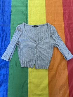 Long Sleeve Crop Top