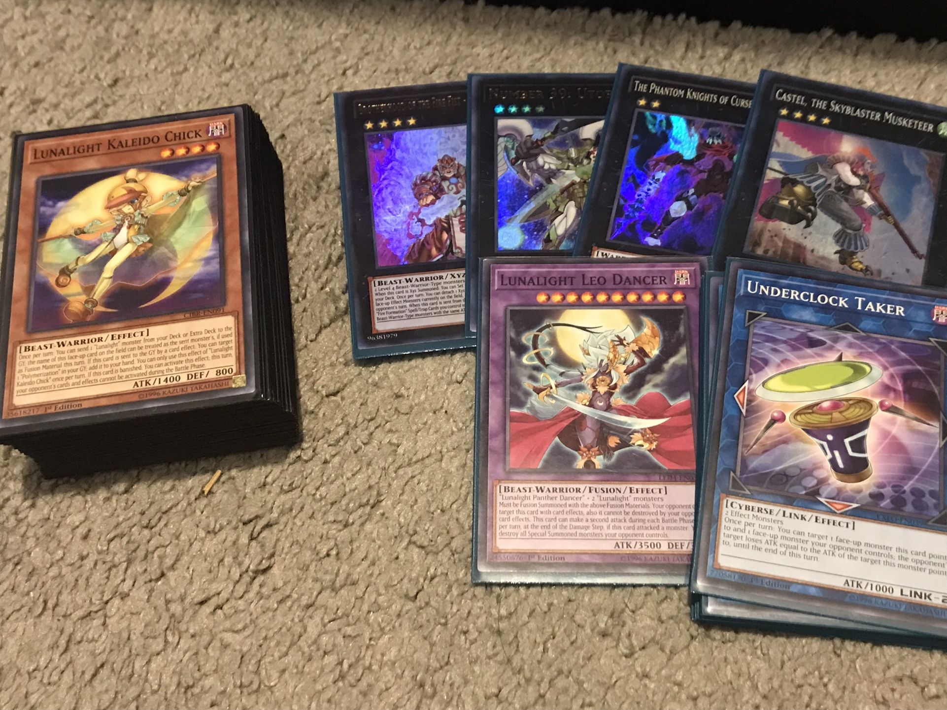 Yu-Gi-Oh! Lunalight Deck + Extra Deck + Deck Box