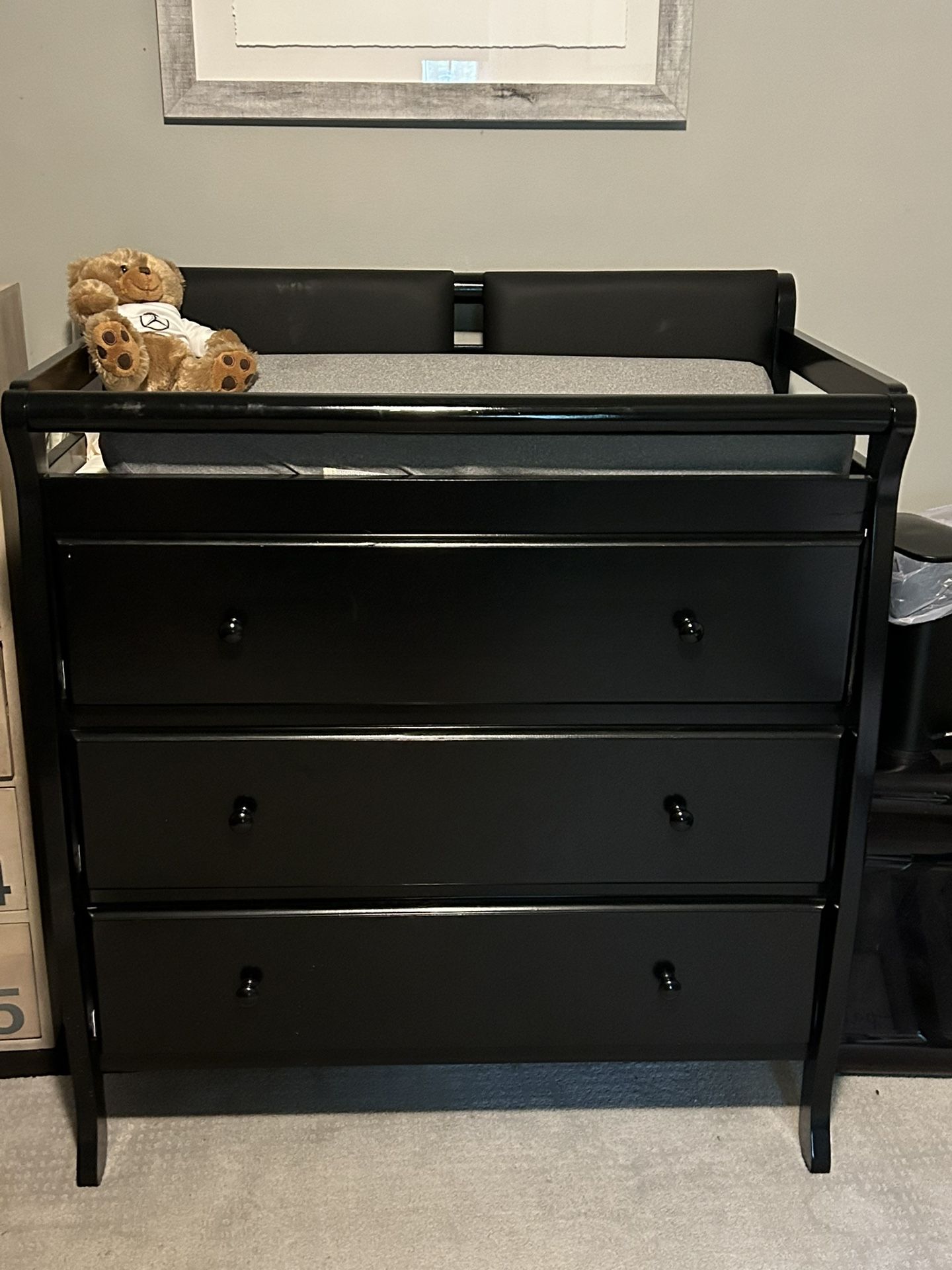 3 Drawer Dresser With Changing Table