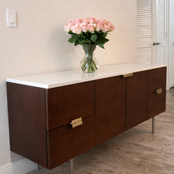 West Elm Delphine Mid Century Modern Buffet / Sideboard