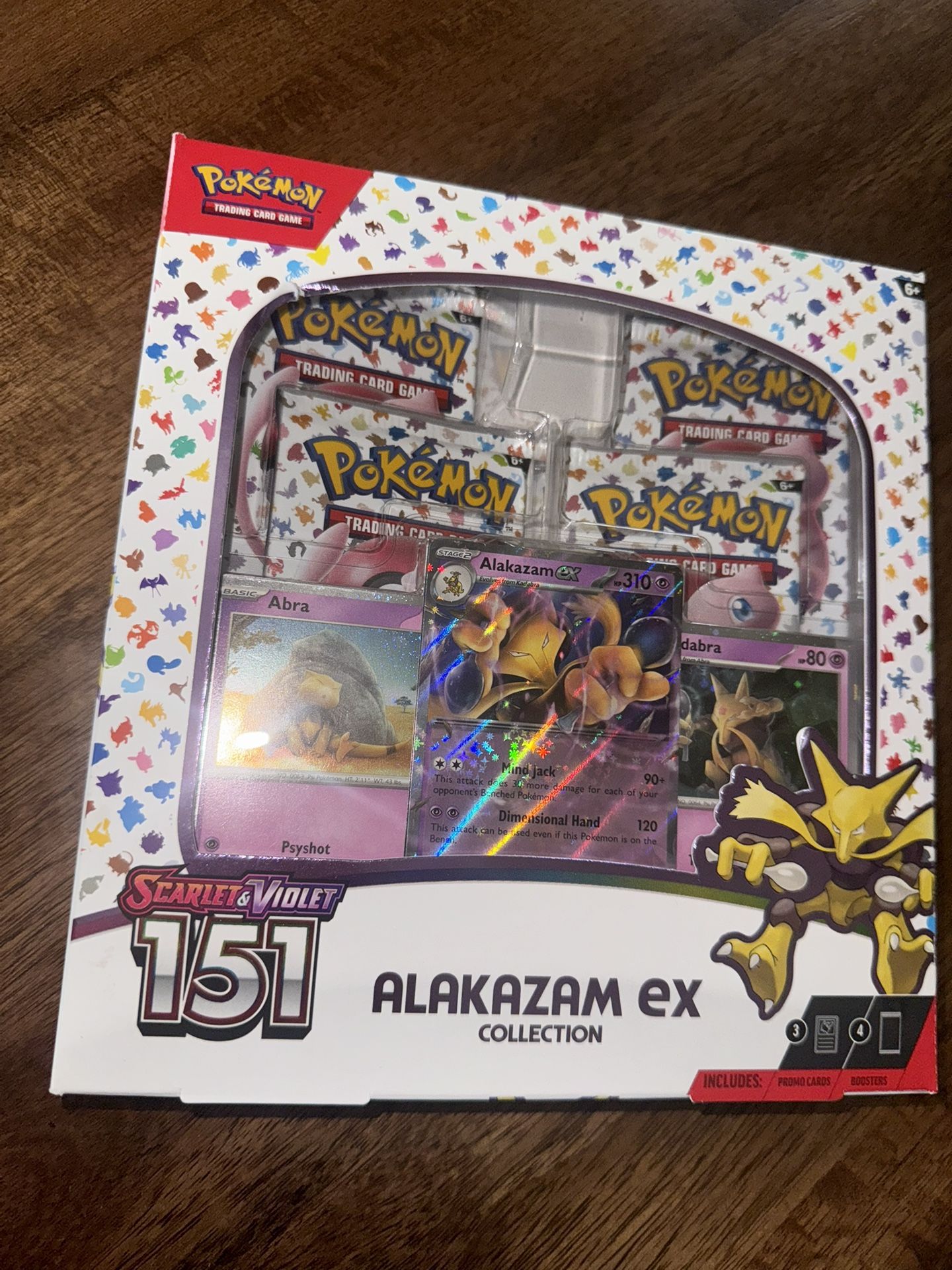 Pokémon TCG: Scarlet & Violet—151 Collection—Alakazam ex NEW SEALED