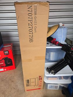 Grill cart new in box