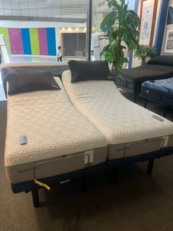 🔥Tempur California split king adjustable set $1299🔥