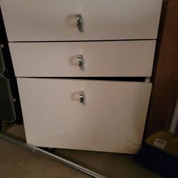 Drawers With Filing Drawer And Wheels
