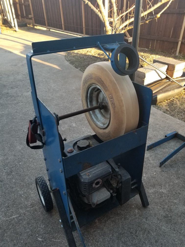 Gas Powered Baseball Pitching Machine