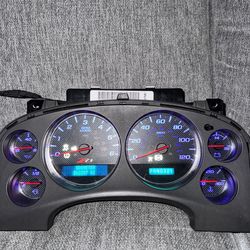Silverado z71 gauge cluster fully custom