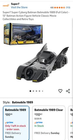 1989 Batmobile 13"