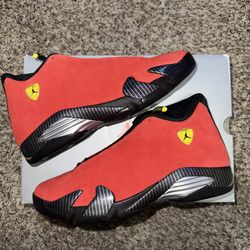 Air Jordan Retro 14 “Ferrari” Size 9.5 Mens