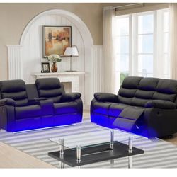 New LED Recliners Sofa And Loveseat K Furniture And More 