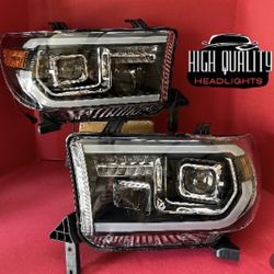 Toyota Tundra 2007. 2013 Headlights.🤪