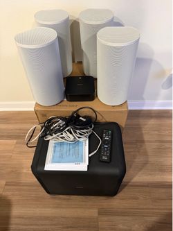 Sony HT-A9 High Performance Home Theater System bravia  + Sw5 bass