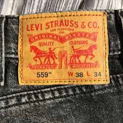 Dark Gray Wash Levi’s