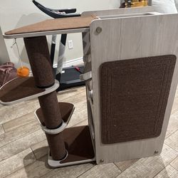 Feandrea Clickat Cat Tree, Modern Cat Tower for Indoor Cats
