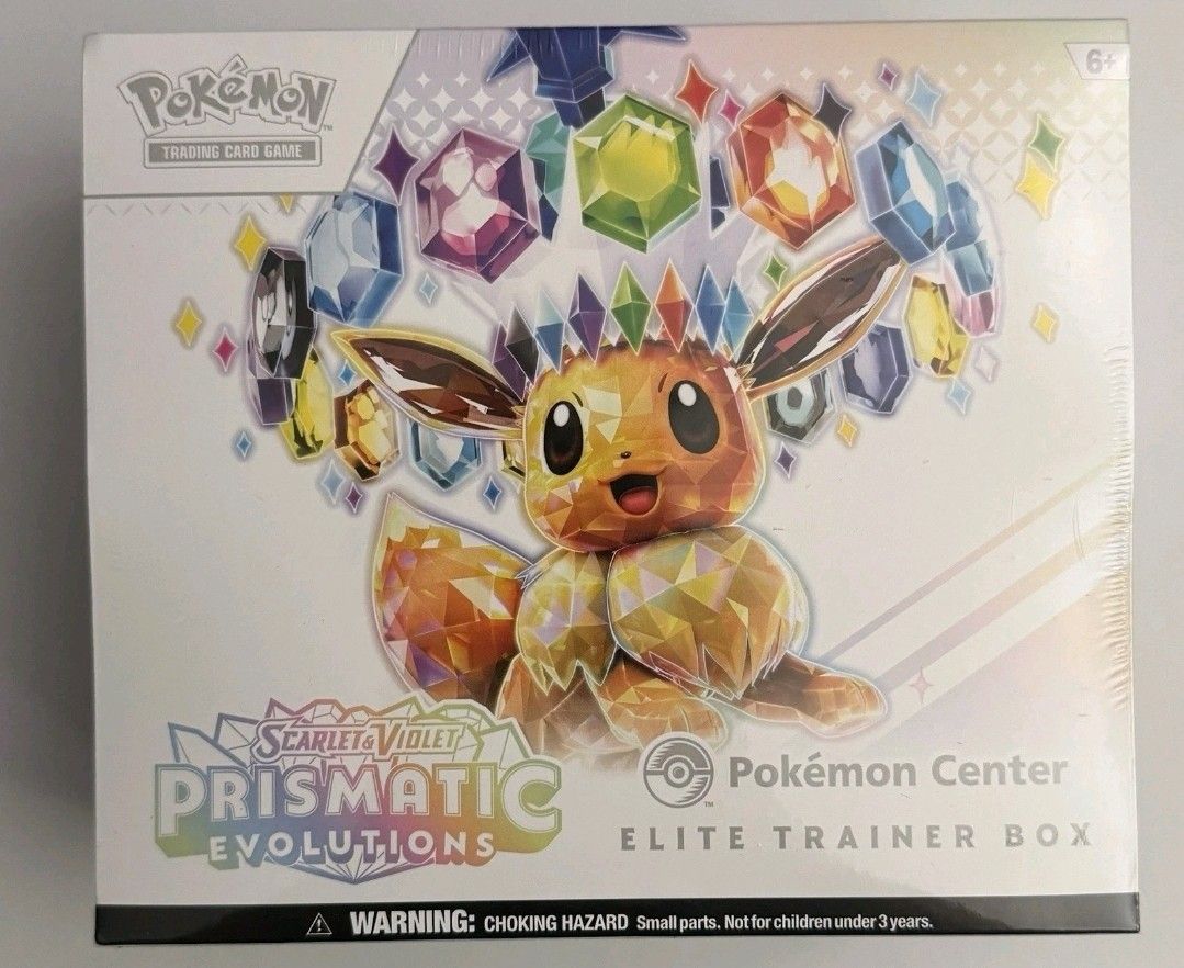 Pokemon Center Prismatic Evolutions ETB Exclusive Limited 