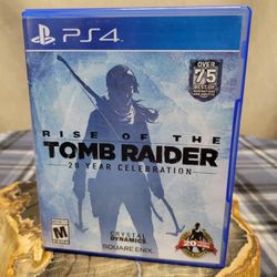 PS4 Rise Of The Tomb Raider 20 Year Celebration Game | PlayStation 4   