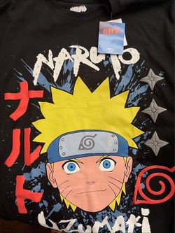 Naruto Uzumaki Graphic T-Shirt New