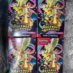 Ascended Heroes  Booster Bundles x4