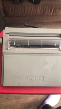 Brother typewriter