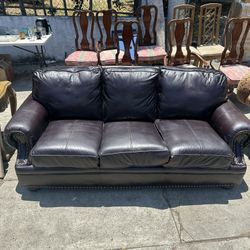 Leather Couch 