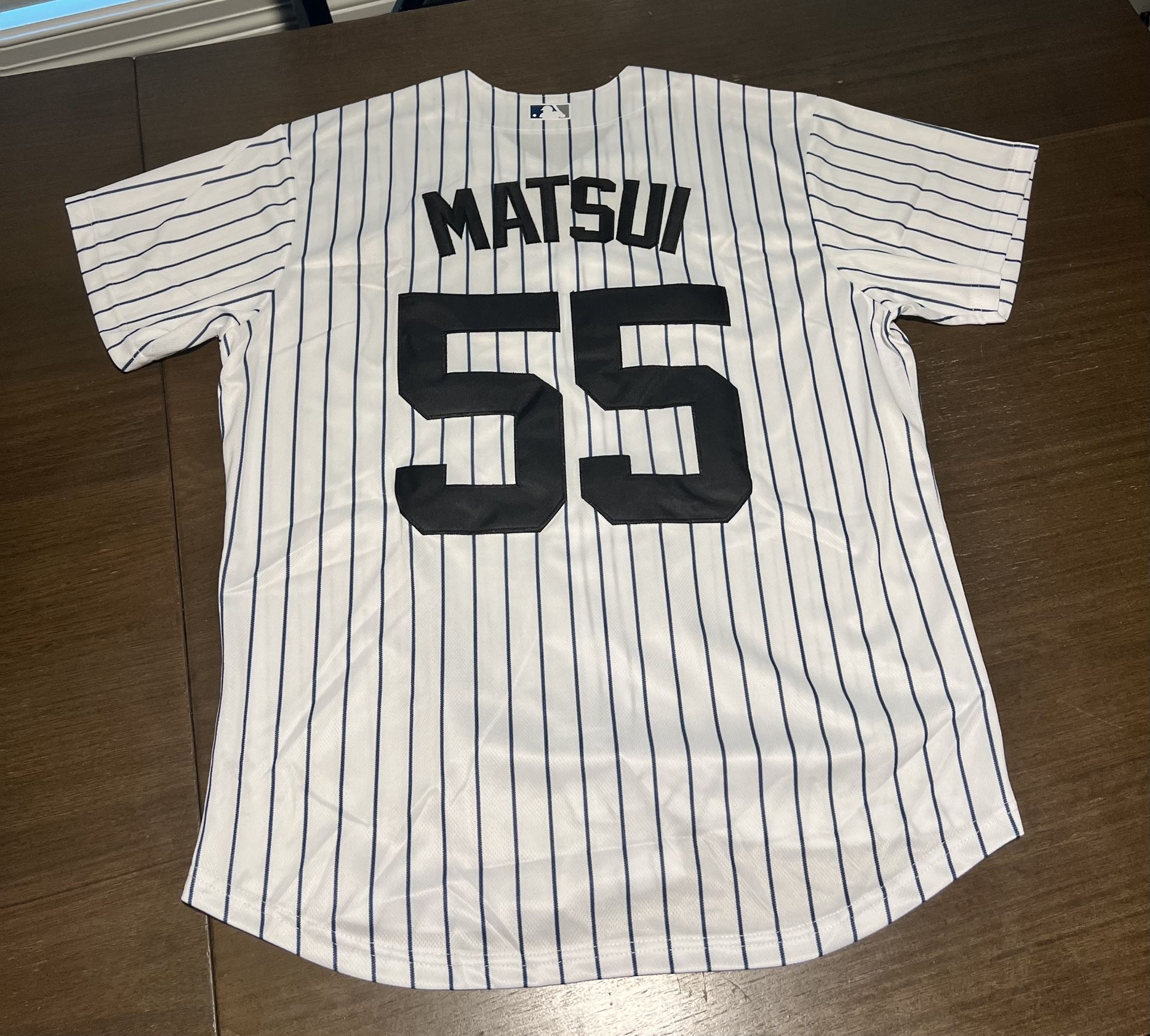 Hideki Matsui New York Yankees Baseball New Adult Large Fast Ship MLB Jersey L