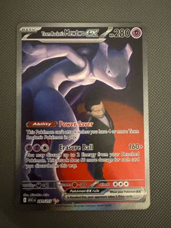 Team Rockets Mewtwo EX