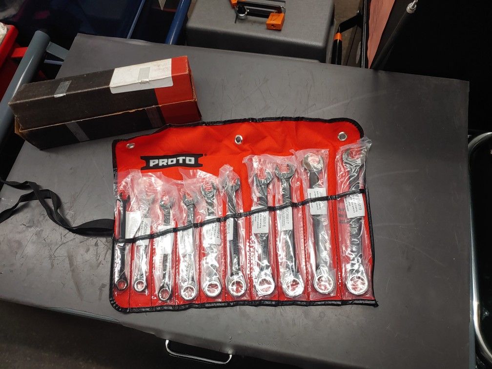 Proto Black Wrench Set Metric