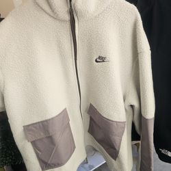 Mens Nike Sherpa Fleece Jacket
