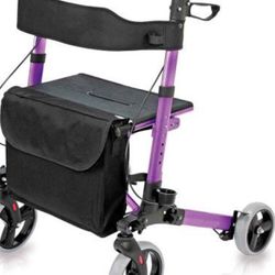 New In Box: Health Smart Walker, Gateway Rollator, Purple