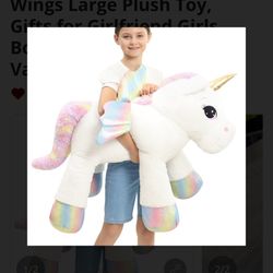 Large white Unicorn Plus 