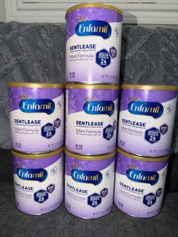 Gentlease formula and gerber purées