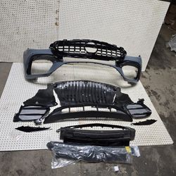 Mercedes Benz E300 front Bumper AMG E63 style body kit conversion for w(contact info removed)-2023 E450 E43 E53