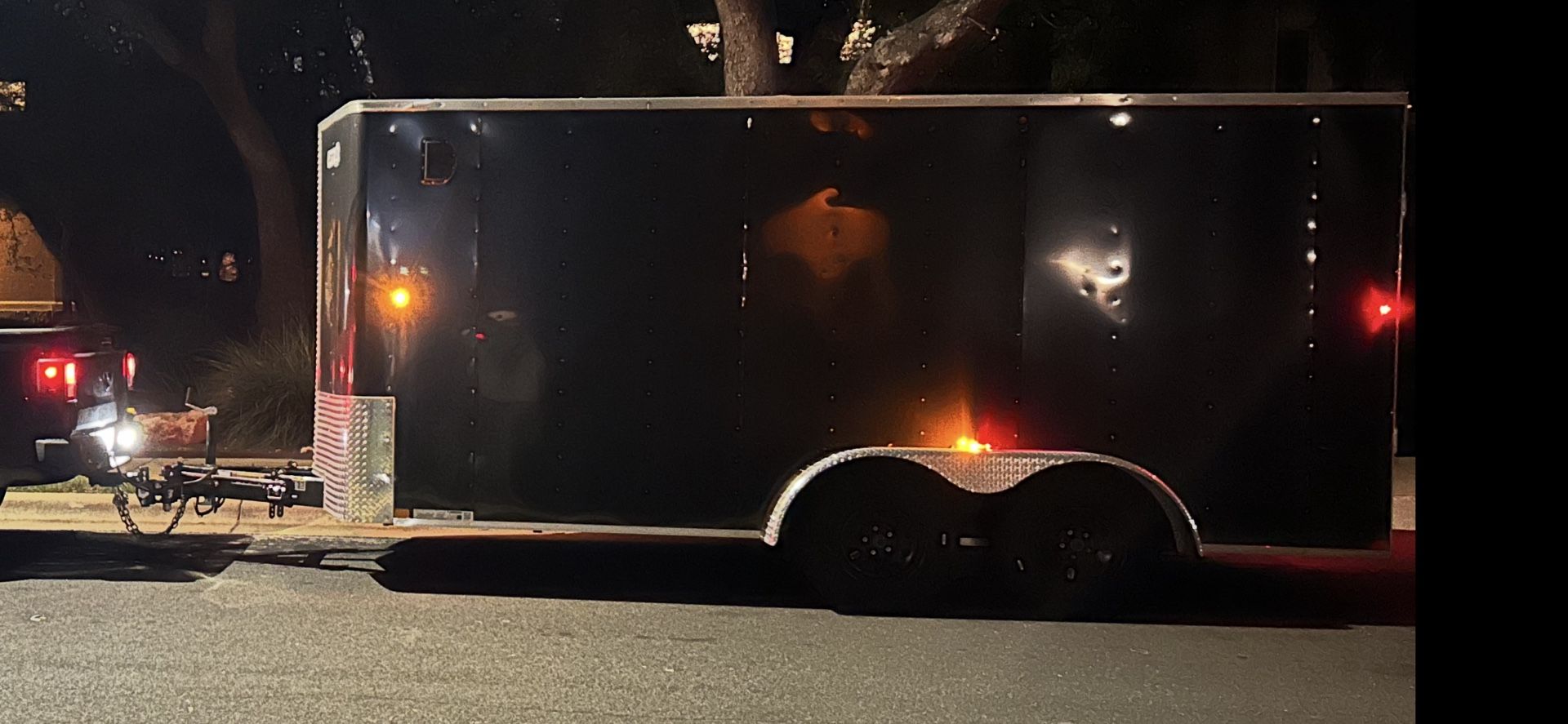 7x16 Double axle cargo trailer