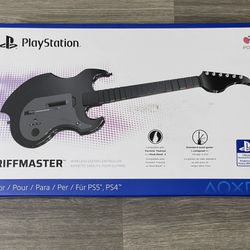 PDP RIFFMASTER Wireless Guitar Controller for PS5/PS4 - Brand New Sealed