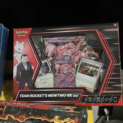 Pokemon Team Rocket’s Mewtwo Ex Box
