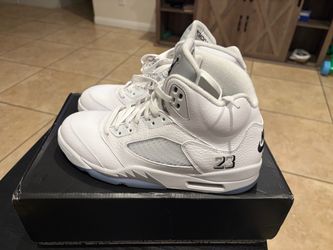 JORDAN 5 RETRO 'WHITE METALLIC' 2026