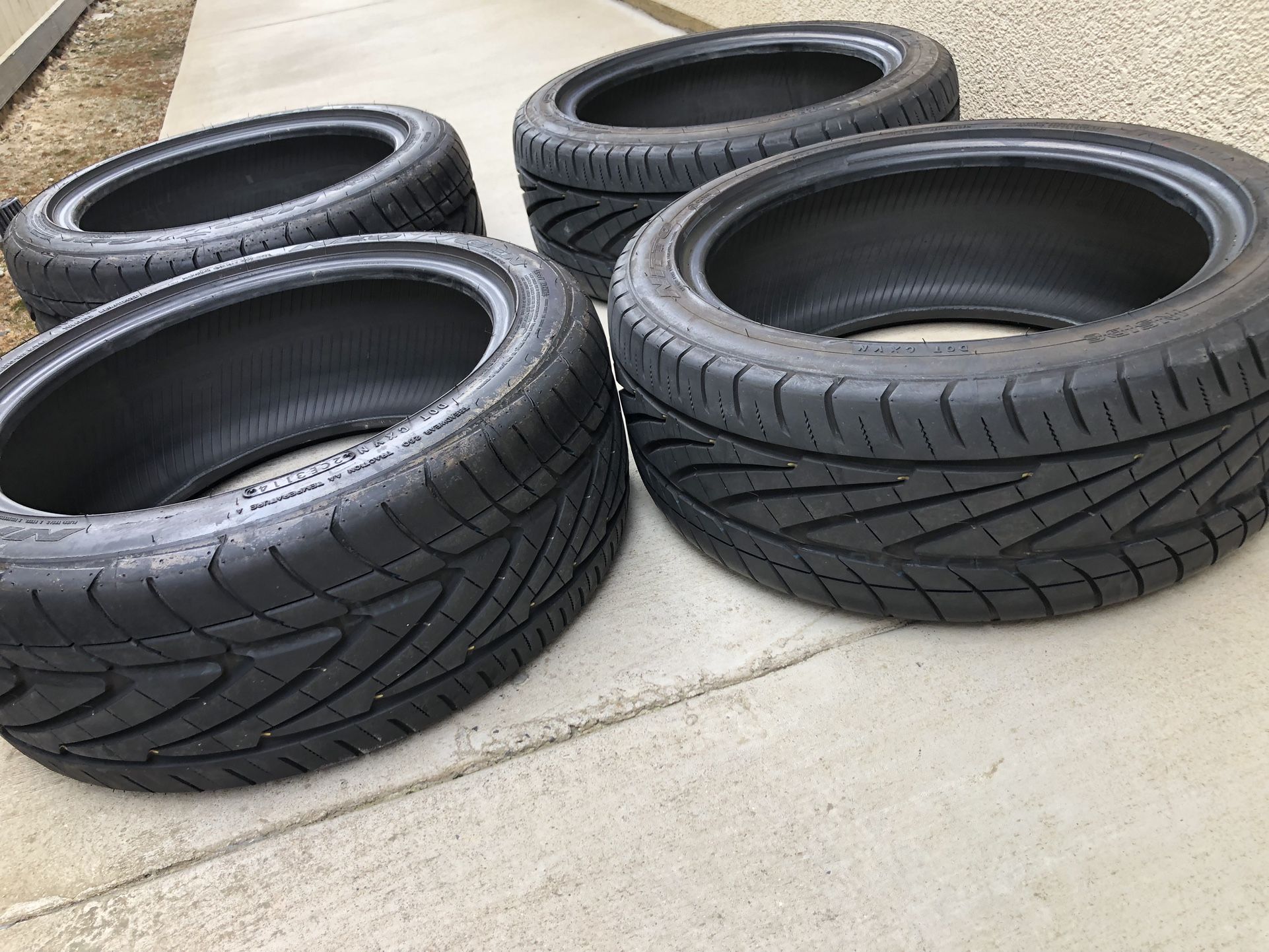 Set of (4) 205/45R16 Nitto Neo Gen