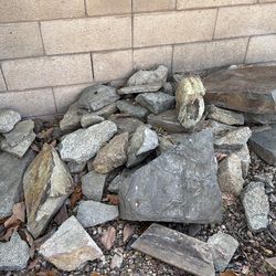 Rocks big small