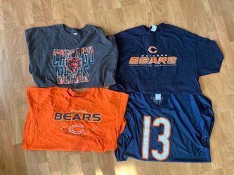 Chicago Bears lot of 4 shirts size XXL