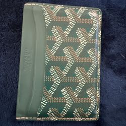 Goyard card wallet 
