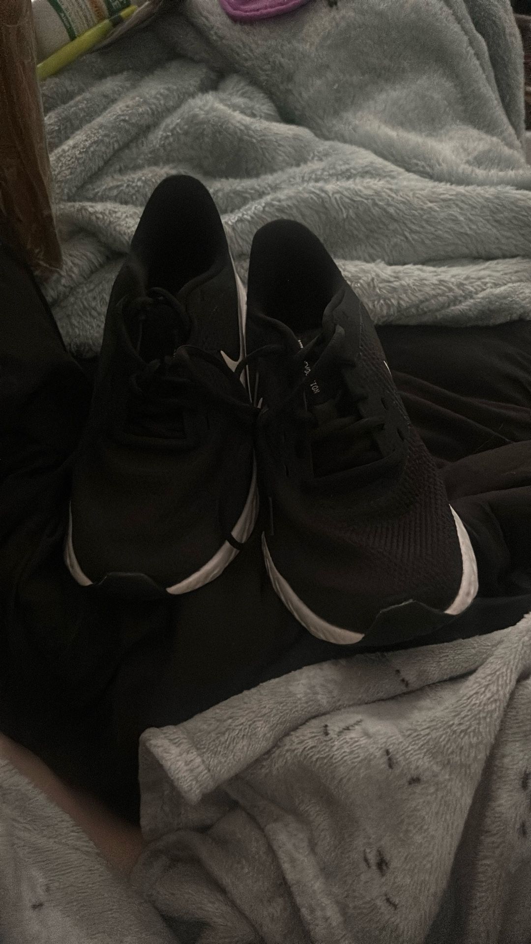 Black Nike Running Shoes, Size 7.5