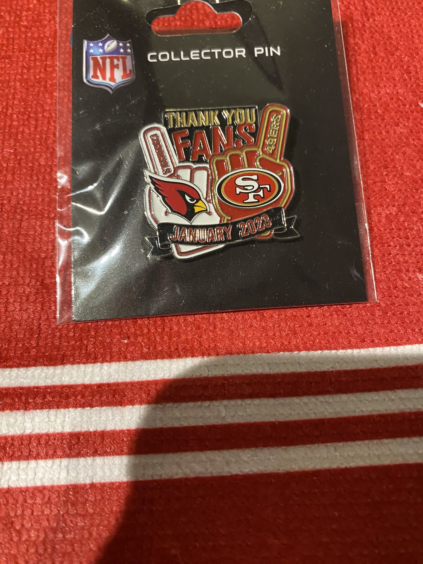 49ers Vs Cardinals GAMEDAY Pin