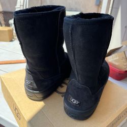 Short Men’s Black Ugg Boots Size 15
