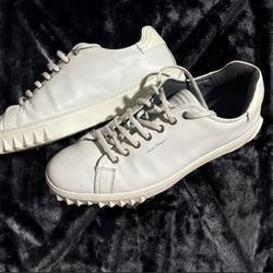 Ferragamo Gancini Leather Sneakers 
