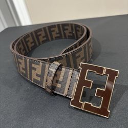 FENDI BELT BROWN (NEW)