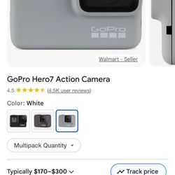 GoPro 7 White & GoPro Hero 8 Black