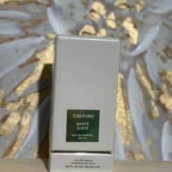 Tom Ford White Suede 
