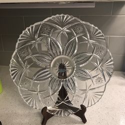 Crystal platter 