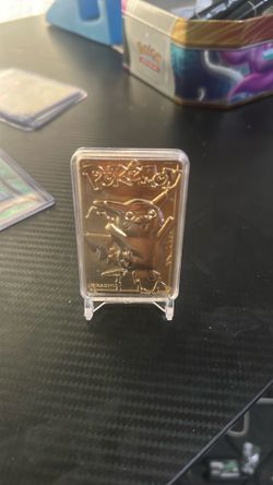 1999 Pikachu 24k Gold Card