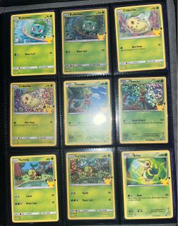 Pokémon TCG McDonald's 25th Anniversary (Full set)