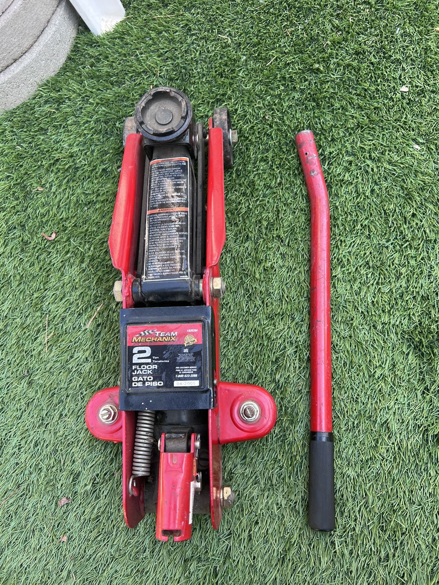 Team Mechanix Floor Jack 2 Ton
